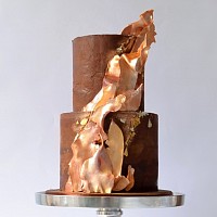Bespoke Geneva cakes Flames